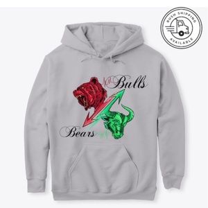 Bulls Vs Bears Hoodie